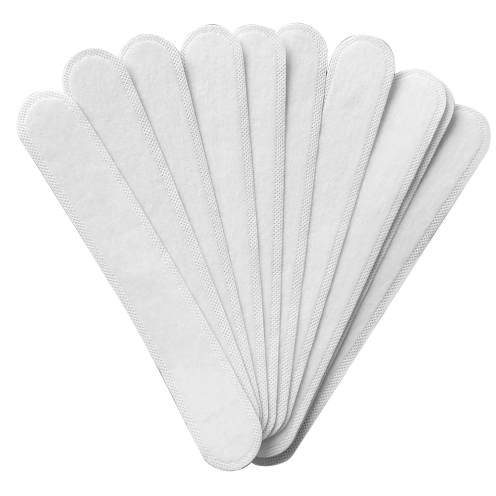 

40pcs Hat Pad Sweat Padding Strips for Baseball Cap Men Women Absorbing Liner Disposable Non-woven Protective Gear