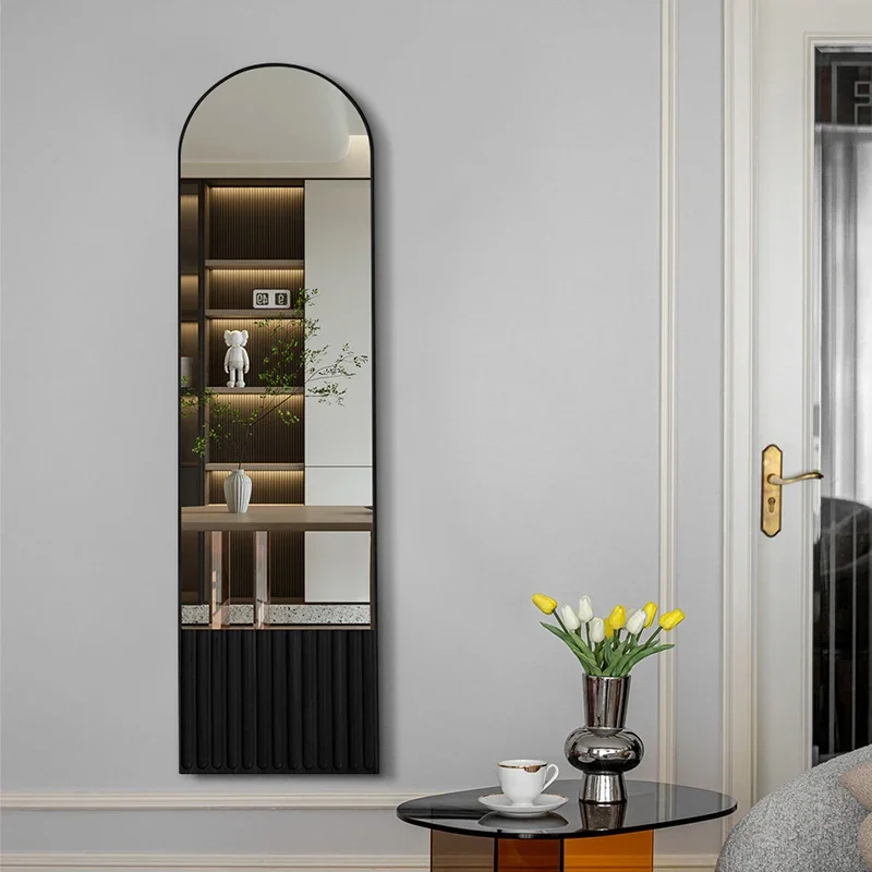 

Mirror Large Makeup Wall Art Large Irregular Bathroom Korean Interior Mirrors Vintage Desk Arts Home Decoration Espelho Luxury