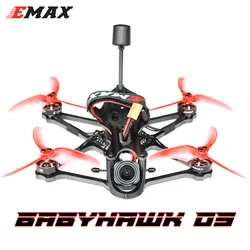 Emax Babyhawk O3 jednostka powietrzna 3.5 cali 155mm 4S betaflech ELRS dron FPV 4K kamera HD silnik ECO1404-3700KV F4 sterowanie lotem prezent