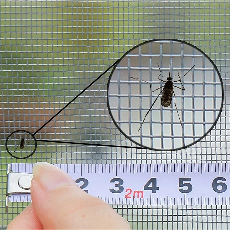 U-shaped zipper screen window，anti-mosquito window screens,washable mesh，Mosquito Nets Mesh Mosquitoes，Anti cat door curtain