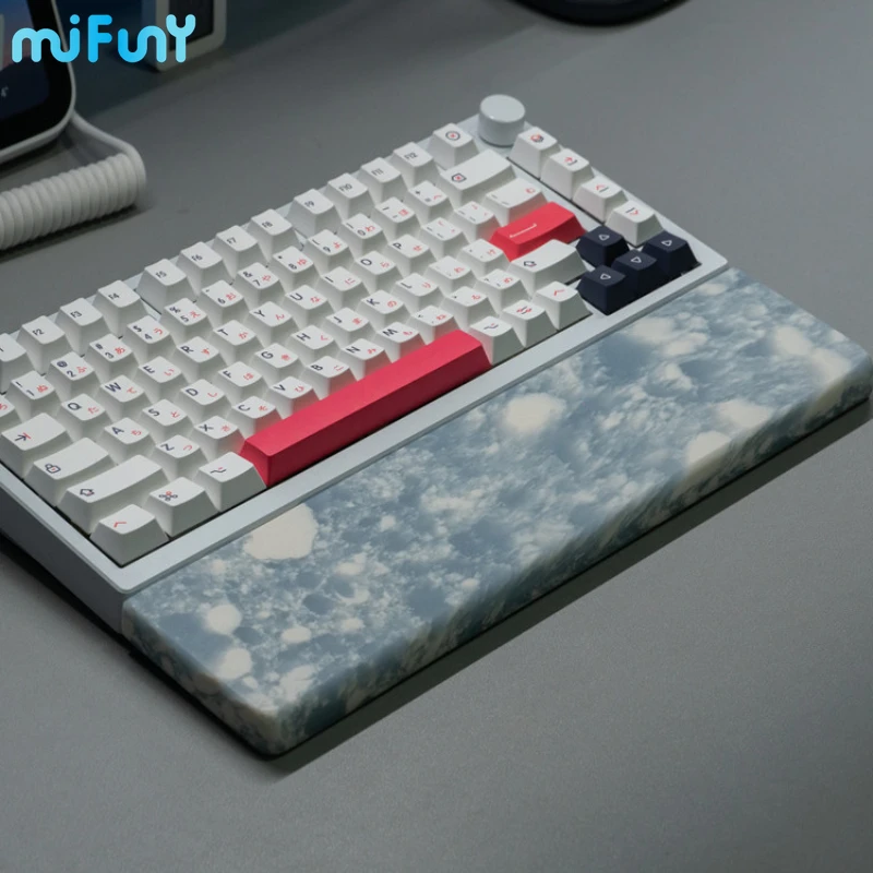 

MiFuny Microlite Keyboard Hand Rest Comfortable Relief Original Wrist Rest Ergonomic for 61/68/87/98/104key Mechanical Keyboard