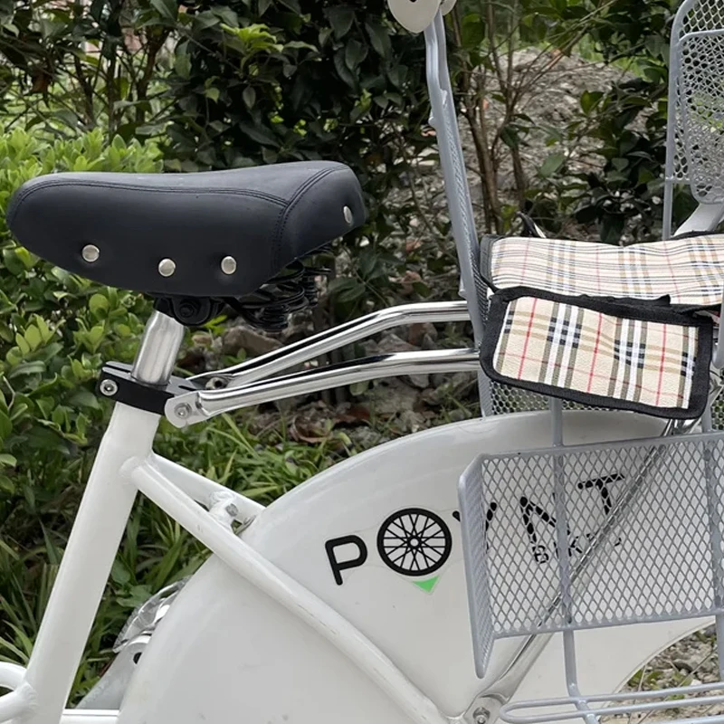 

Bicycle Seat Tube Clamp, Luggage Carrier, Extension Frame, Bike Accessories, 28.6mm, 31.8mm