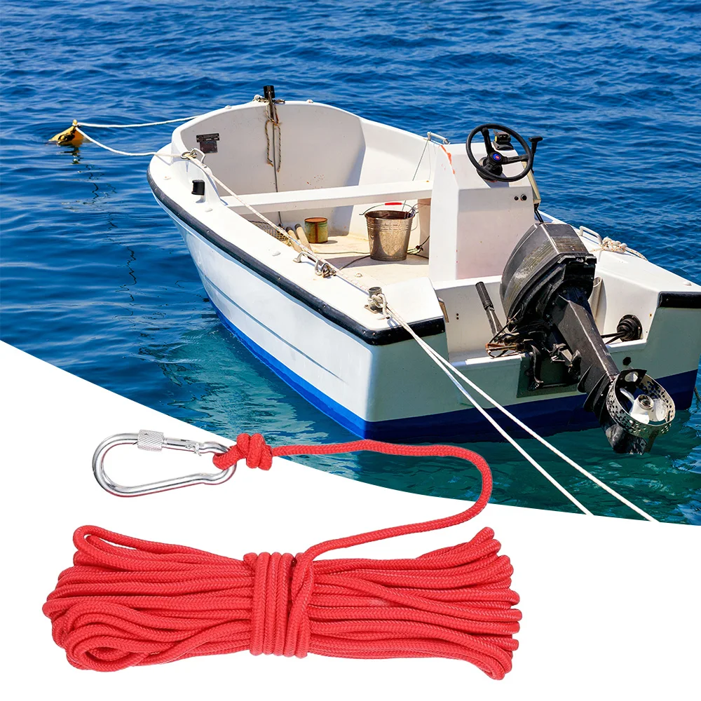 Cuerda de rescate flotante para canoa y kayak, bolsa de seguridad flotante para pesca, bote, yate, rafting, navegación, 10/20M