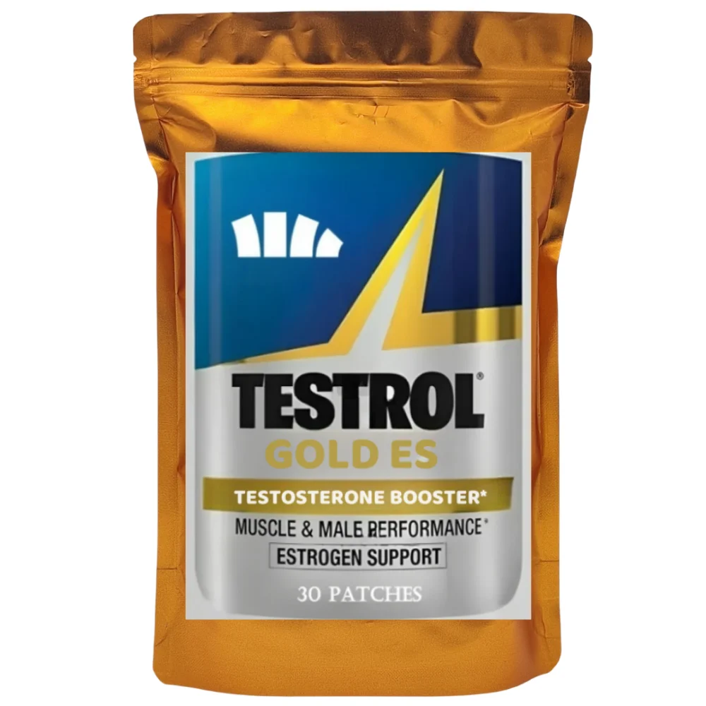Testorl Gold Natural Testosterone Booster Anabolic Muscle Mass Testofuel. Transdermal Patches for Rapid Muscle Growth 30 Patches