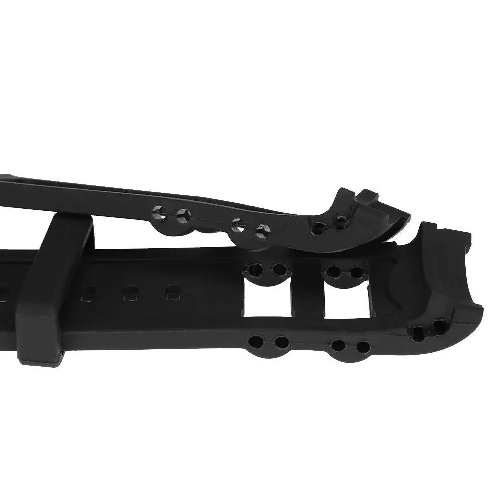 26mm Black Silicone Rubber Watch Strap Band Fits For INVICTA Russian Diver Model W/ Tool