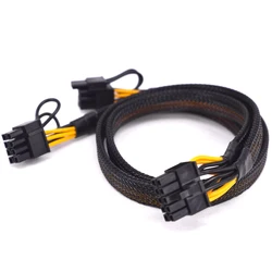 10 Pin to PCI-e 6+2 Pin 8 Pin Cable For HP ProLiant DL580 DL585 DL980 G7 Server Motherboard Graphics Card Power Supply Cable