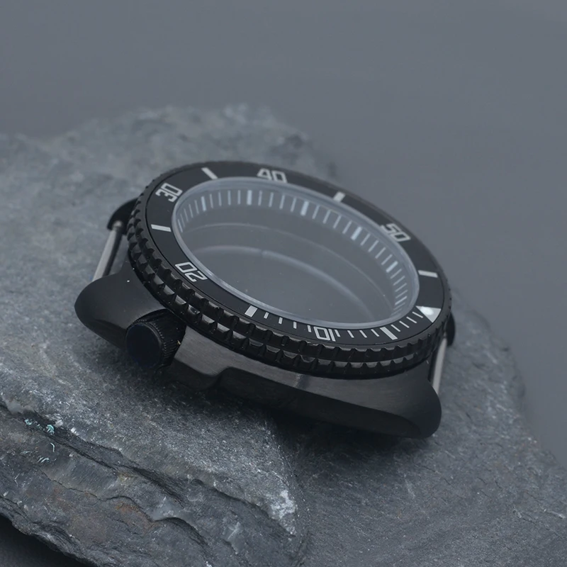 

Black Turtle Case Gear Bezel NH34 NH35 NH36 Watch Abalone Case For SKX007 SRPD 6105 4R35 Movement Men Watch Case Mod Parts
