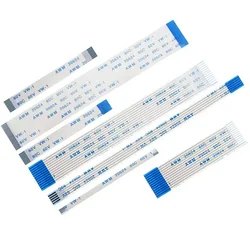 10PCS Flat Flexible Cable FFC FPC AWM 20624 80C 60V VW-1 FFC-0.5MM 1.0MM4P 6 8 10 12 14 16 18 20 24 26 30 32 34 40Pin