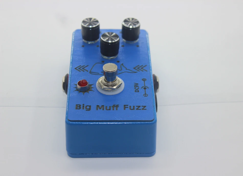 DIY Handmade Guitar Effect Big Muff Re-engraving Fuzzy Distortion Single Block Effect Fuzz Circuit Board