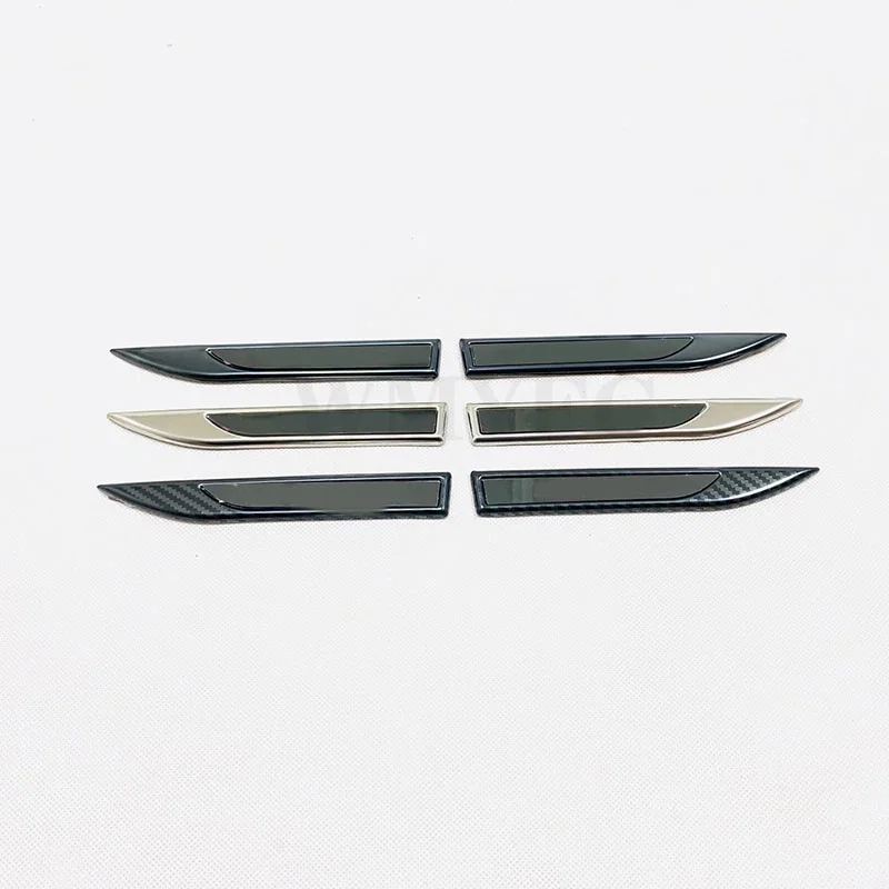 Car Carbon Fiber Cover Decoration Leaf plate Sticker For Toyota Corolla 2019-2023 2024 Accessories