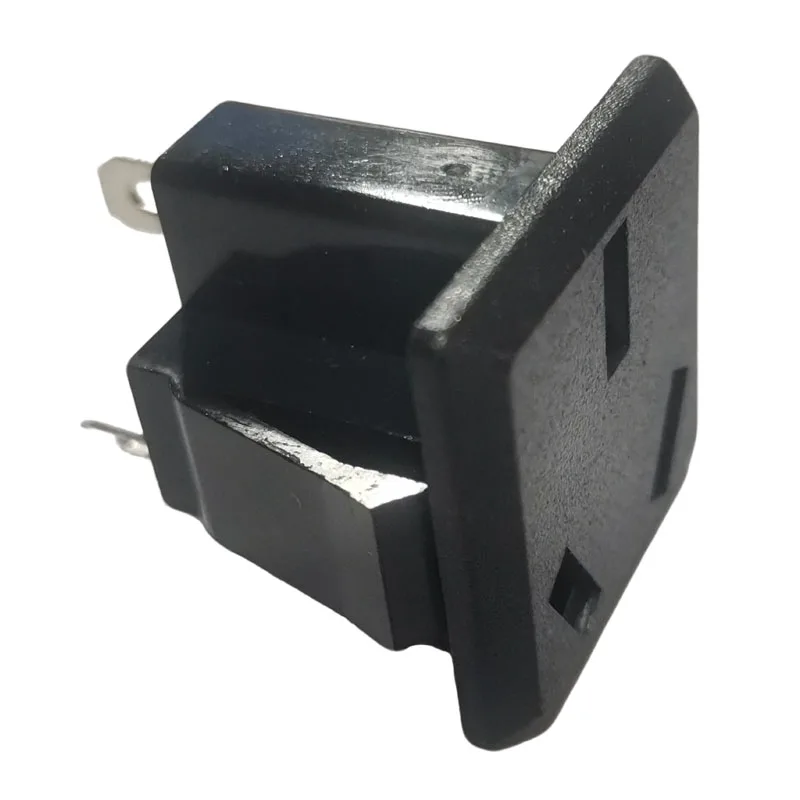 2 шт., черный корпус, гнездовой 3-контактный разъем переменного тока, Австралия, Новая Зеландия, промышленный разъем питания, розетка переменного тока