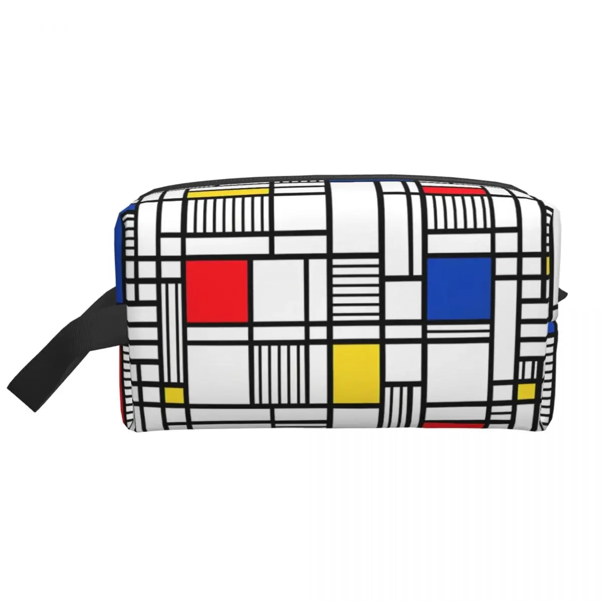 Benutzer definierte kawaii Karten linien mond geometrische Reise Kultur beutel Frauen kosmetische Make-up Tasche Schönheit Lagerung Dopp Kit