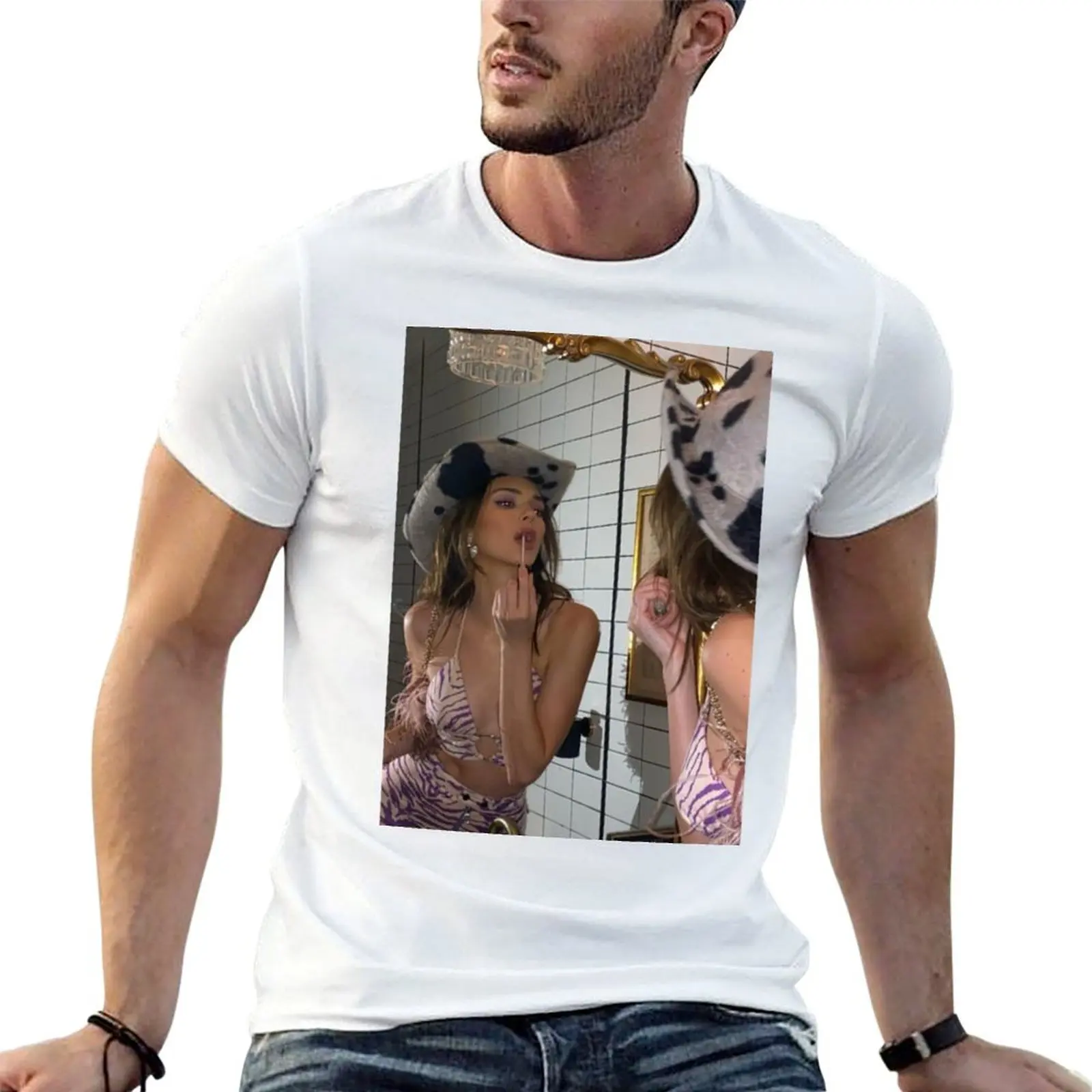 Camiseta Kendall - Time for Gloss, camiseta esencial, camiseta informal para hombre, camisetas gráficas