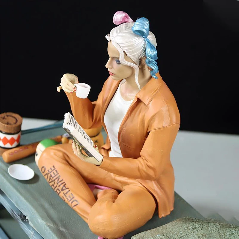 Wunder Anime Figur Bösewichte Charaktere beliebte Harleen Chinzel Verbrechen Schönheit PVC Spielzeug Ornamente Geschenke Anime Figur Modell