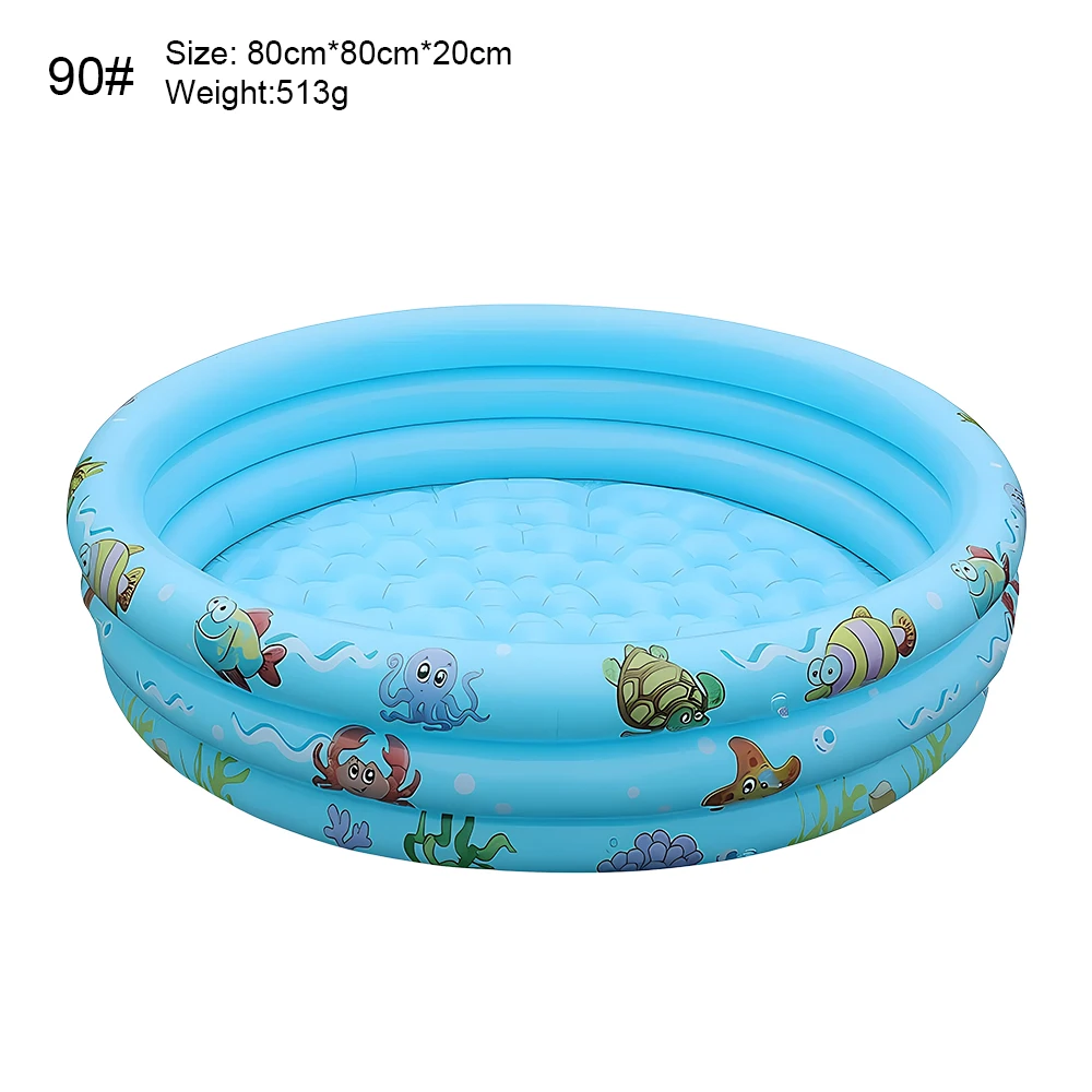 3 Rings Inflatable Pool for Kids, Summer Fun