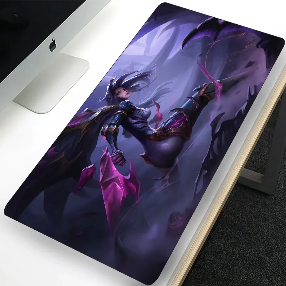 League of Legends Kaisa Large Gaming Mouse Pad Computer Mousepad PC Gamer Laptop Mouse Mat Office Mausepad Keyboard Mat Desk Pad