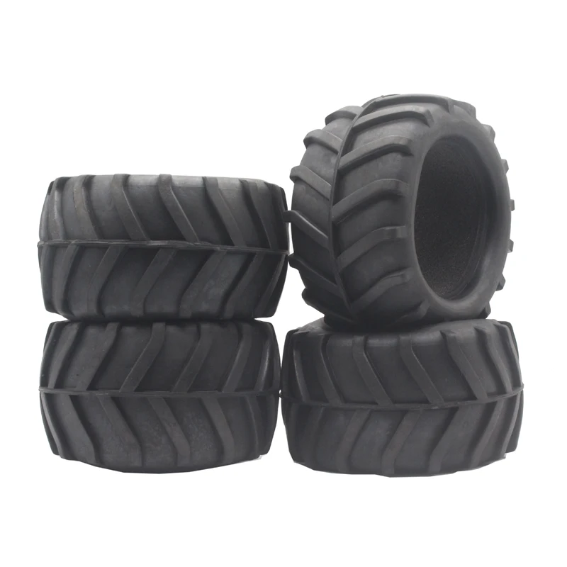 Remote Control Monster Truck 85mm Rubber Tire Tyres for HSP HPI WPL FS 1/16 RC Tires Tyres for ZD Racing Spare Parts