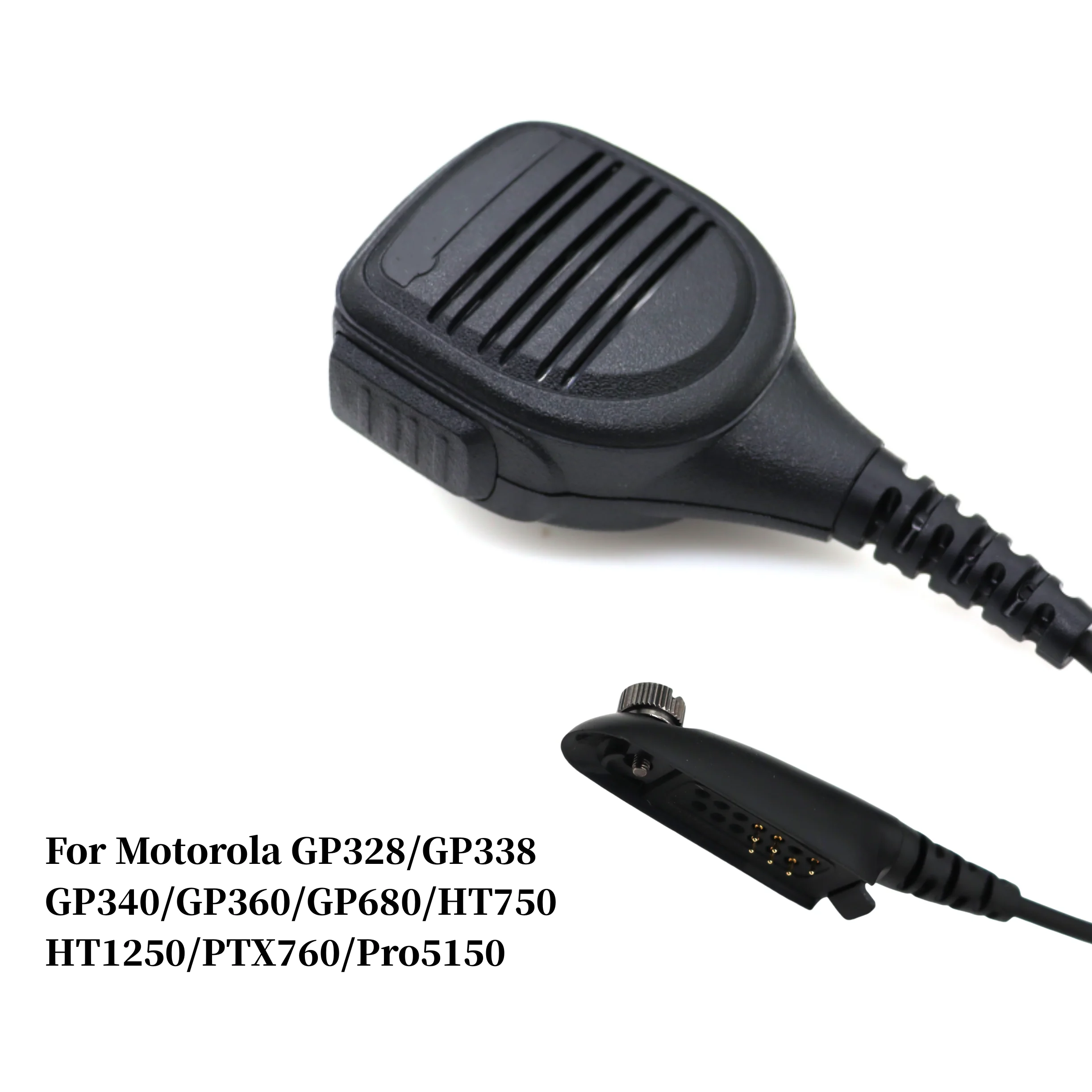 PMMN4021A Handheld PTT Mic for Motorola GP328/GP338/GP340/GP360/GP680/HT750/HT1250/PTX760/Pro5150 MTX850 MTX8250 Two Way Radios