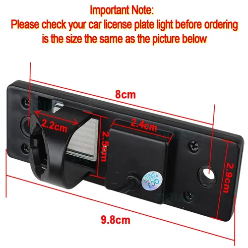 Imagen 2 del producto ZIQIAO para Chevrolet Cruze Captiva Lova Aveo Lacetti Matiz Epica HD cámara de visión trasera HS014