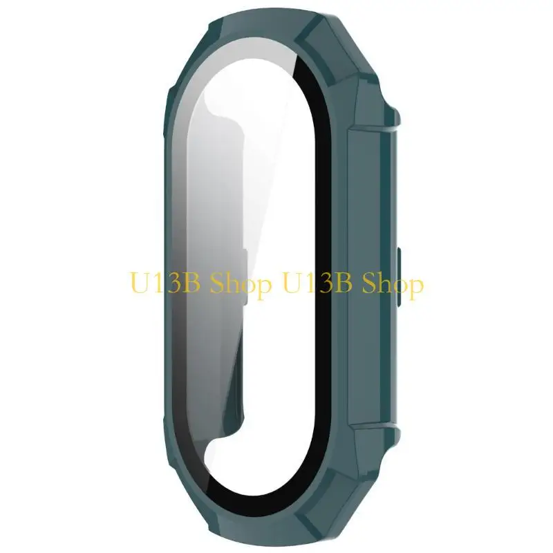 U13B для Mi-Band 8 PC Screction Protector Protector Protecter+Case All-включенная бампер-оболочка