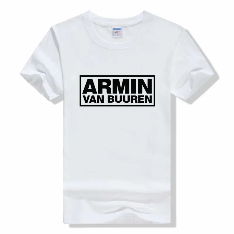 

Футболка ARMIN VAN BUUREN, популярная уличная Футболка Dj в стиле хип-хоп, мужская повседневная модная футболка, футболка для фитнеса и бодибилдинга, Повседневная футболка