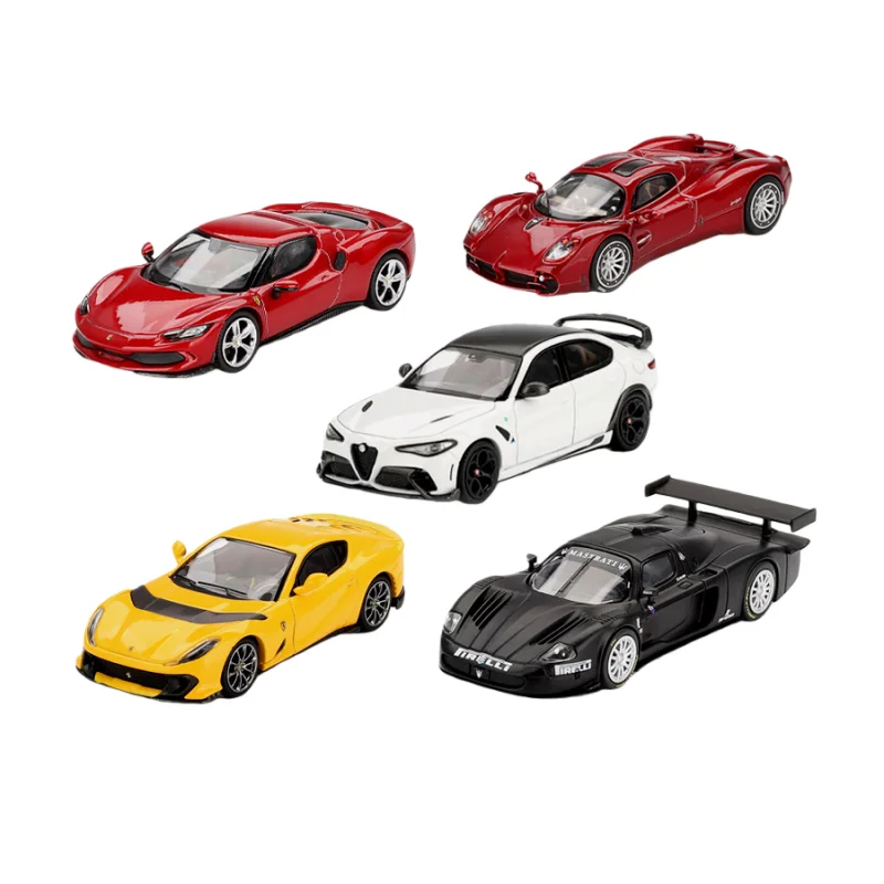 

BBR 1:64 Maserati Pagani Alfa Romeo, имитация спортивного автомобиля, статическая модель автомобиля из сплава, праздничный подарок для мальчиков, коллекция игрушек, украшение.