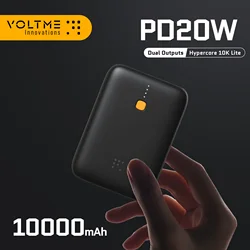 Voltme-Hypercore 10K Lite Power Bank draagbare snelladende externe batterijlader, 22,5 W, 10000 mAh, type C, PD, voor iPhone 16