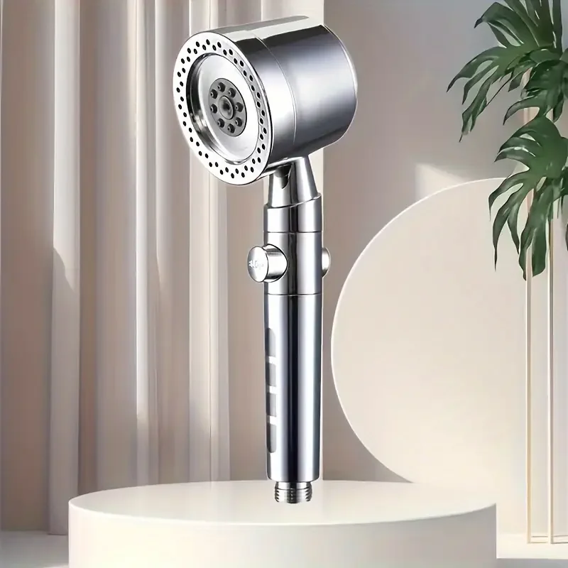 Nieuwe hogedruk waterbesparende filter douchekop 5-modi handdouche met één knop Stop badkameraccessoireset