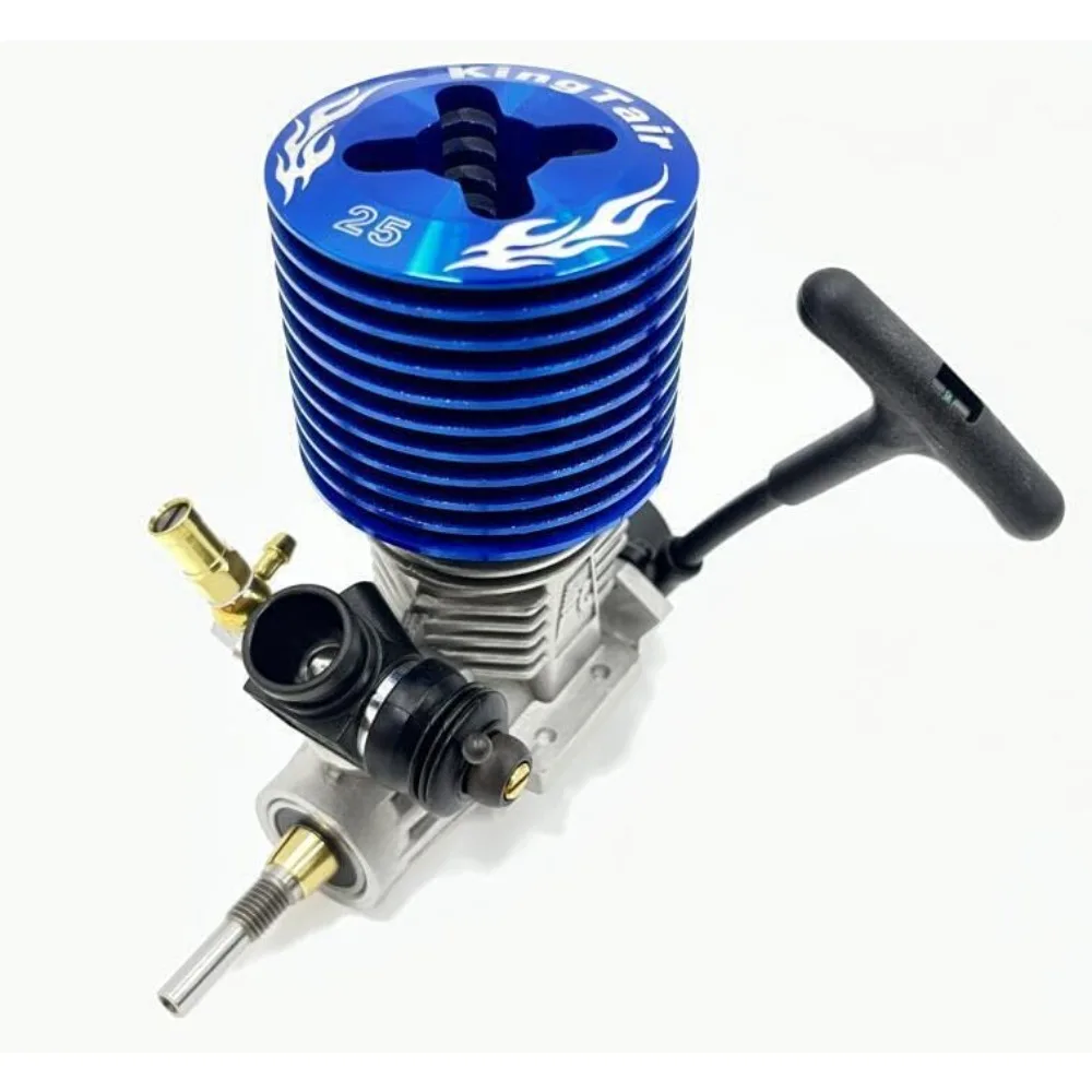 KINGTAIR K25 .25 Nitro Engine 4.1cc Pullstart for 1/8 HPI Savage Kyosho Buggy Truggy Short Course on Off Road RC Model Car