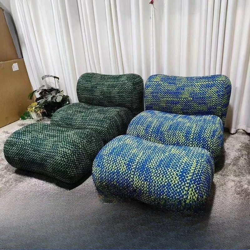 Simple designer leisure chair bedroom living room soap sofa lazy sofa Internet celebrity creative chair