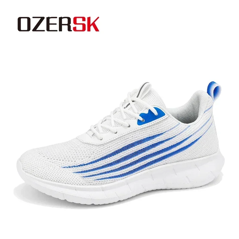 

OZERSK Men's Sneakers Shoes Breathable Mesh Sneakers Men Casual Summer Fashion Gym Lightweight Outdoor Sneakers Shoes