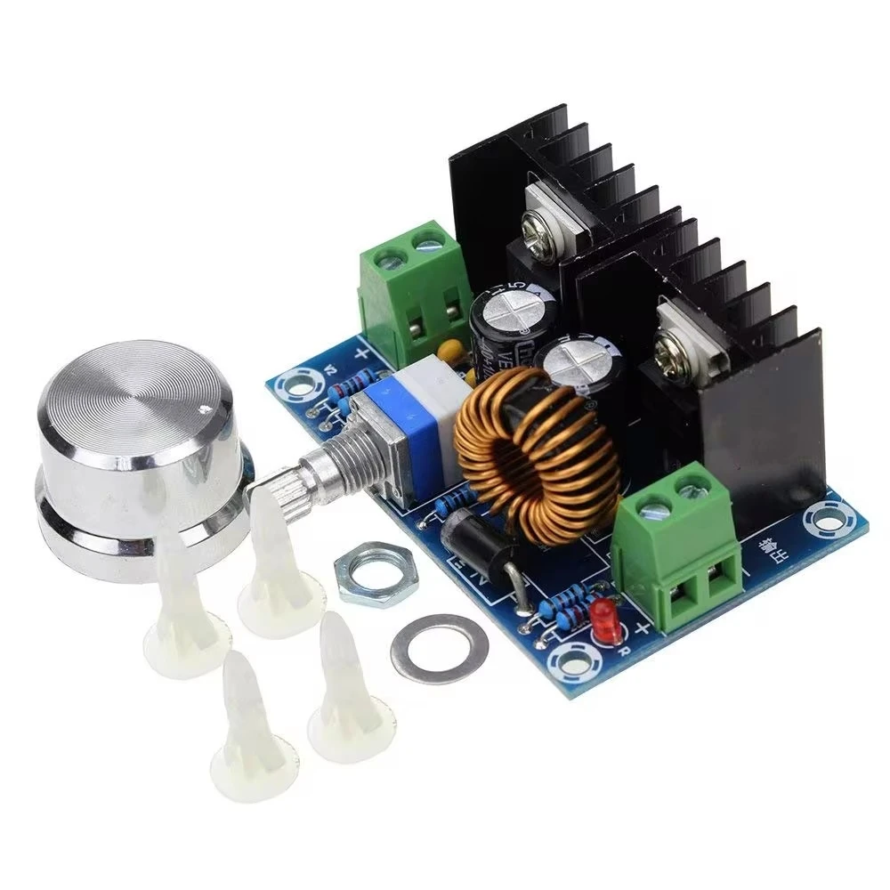 XH-M401 DC-DC Step Down Buck Converter Power Supply Module 8A 200W XL4016E1 PWM Adjustable 4-40V To 1.25-36V Voltage Regulator image 5
