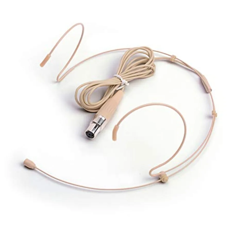

Microphone set Discreet worn Earset Over Ear Hanging Mic Compatible with Shure Wireless System Bodypack Transmitter Ideal for L