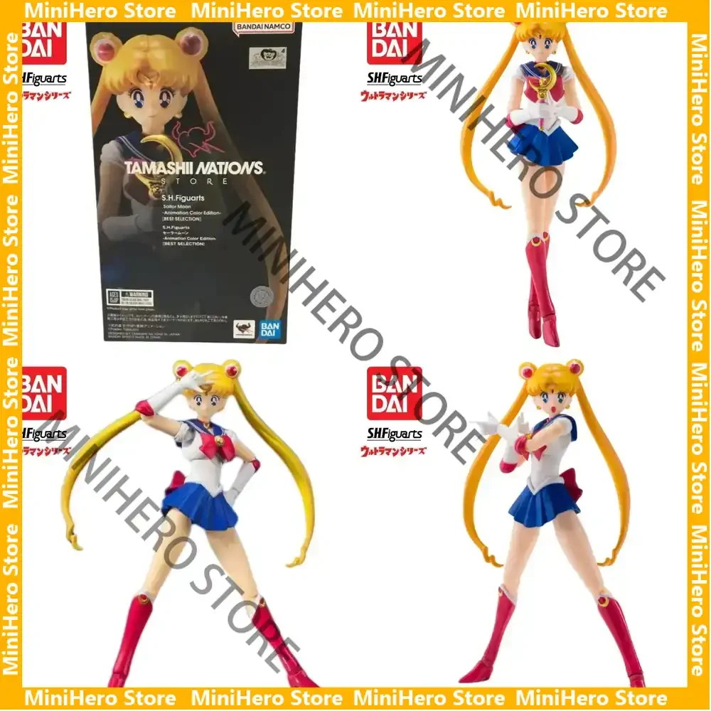 

В наличии Bandai S.H. Коллекционная фигурка Figuarts Original Sailor Moon Usagi 1/6 из ПВХ для демонстрации