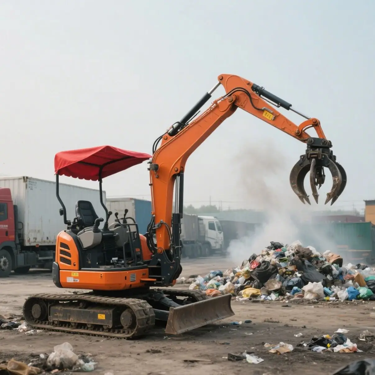 

Customized compact excavator for sale with new construction equipment equipped with Kubota engine