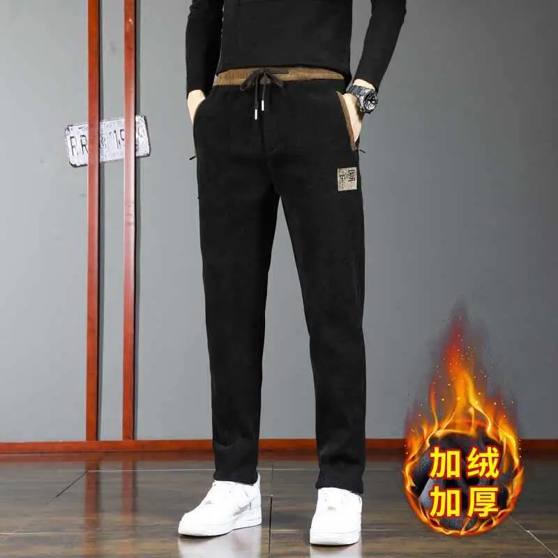 

Мужская одежда Мужские бегуны Y2K Мешковатые толстовки Мужские зимние мужские брюки Рабочие брюки для мужчин Термобрюки Брюки-карго Спортивные штаны