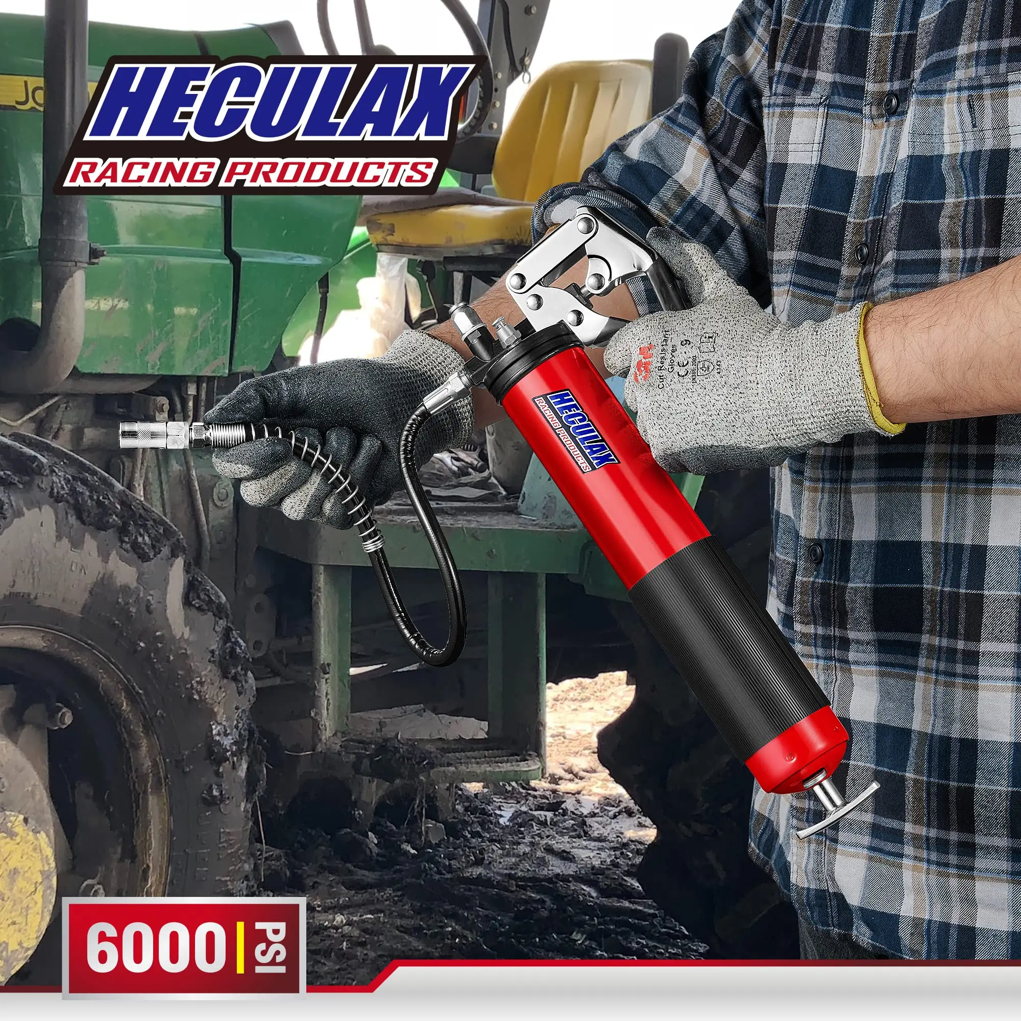 Pistol Grease Gun Bravex 6000 - Grease For Heavy Equipment ulasan dan harga