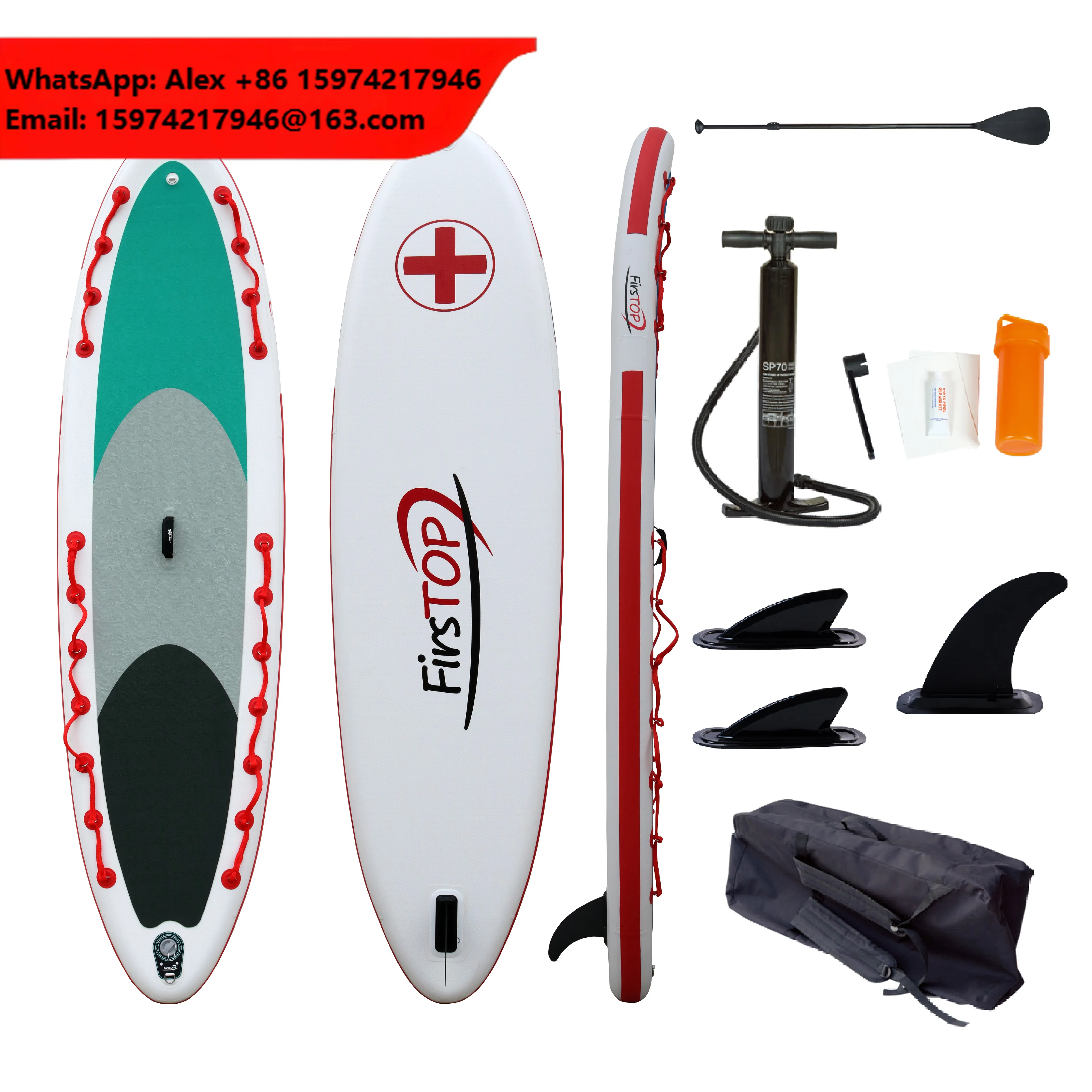 High Quality Wholesale Water Surf Lifeguard Sup Inflatable Rescue Board Paddle Board For Water Rescue