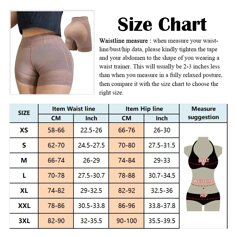 High Waist Panties Colombian Corset Shaper Buttock Lifter Shapewear Belly Reducing Girdles Women Slimming Tummy Underwear Shorts