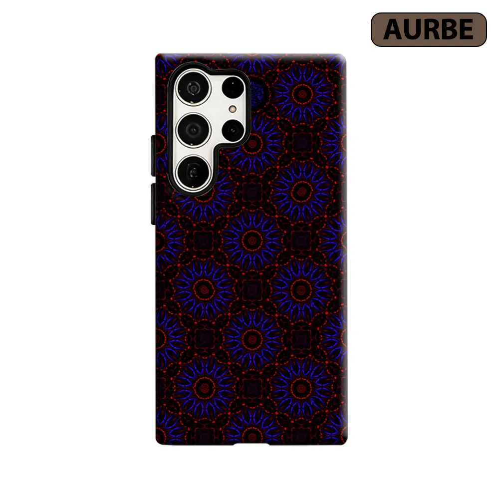 Mandala Geometric Phone Case For Samsung Galaxy S26 S25 S24 S23 Ultra Plus HD Hard Double Layer Film Cover