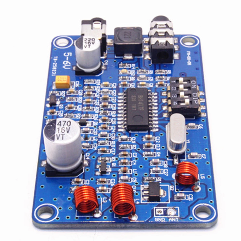 100-600mW Two Channel Mode Electric Unit BH1417 200M 0.5W Digital Radio Station PLL Wireless Stereo FM Transmitter Module