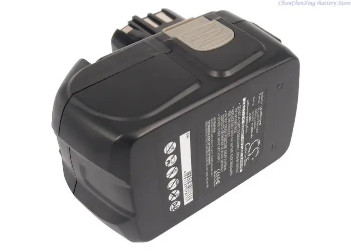 Batteria per elettroutensili CS 18.0V 2000mAh/4000mAh/5000mAh per Hitachi DH 18DLX,DS 18DL,DV 18DL,DV 18DV,DS 18DVB,DS18DLP4,DS 18DFL