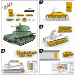 Japan Ta-Se SPAA MRY-SFW SS846 1/72 1/35 1/48 1/16 1/144  25mm Military Model Kit  Miniature Static Model