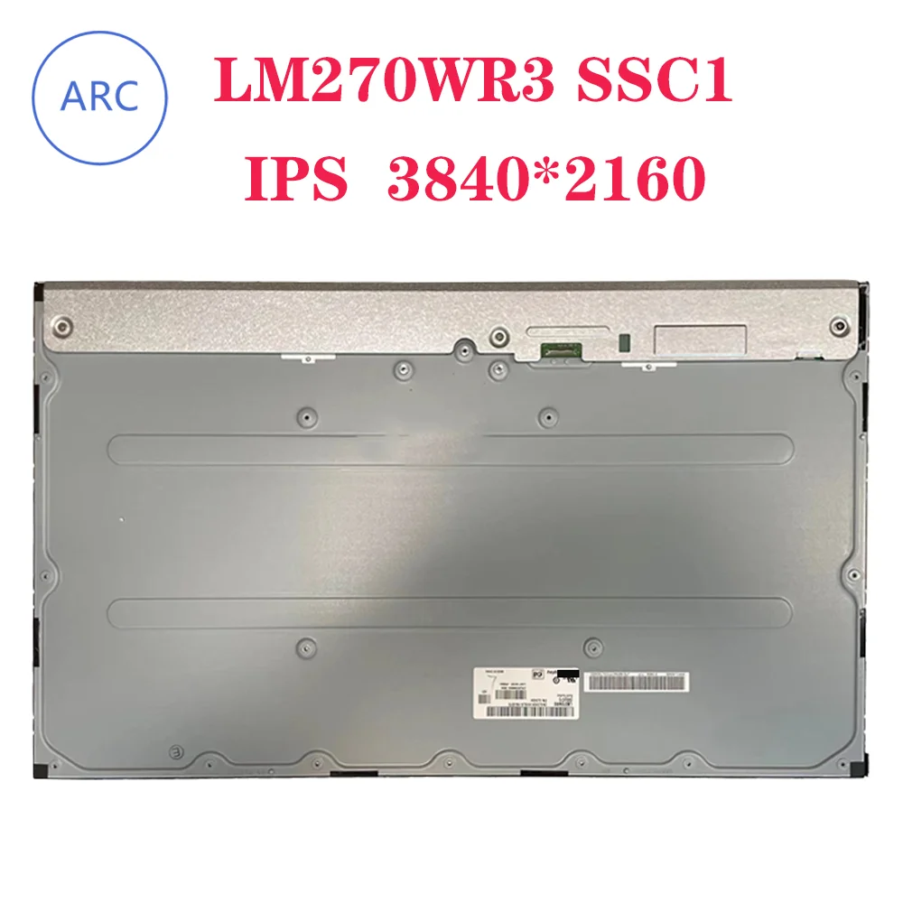 

27" New Original LCD Screen Model LM270WR3 SSC1 IPS UHD 60HZ 3840*2160 LM270WR3(SS)(C1) LM270WR3-SSC1
