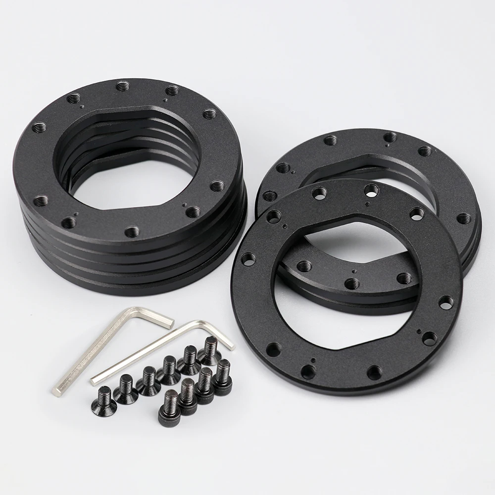1 x 70 mm 6-Loch-Muster für Fanatec QR2 und QR2 Pro QR1 Adapterplatte für Lenkräder – Detail 6