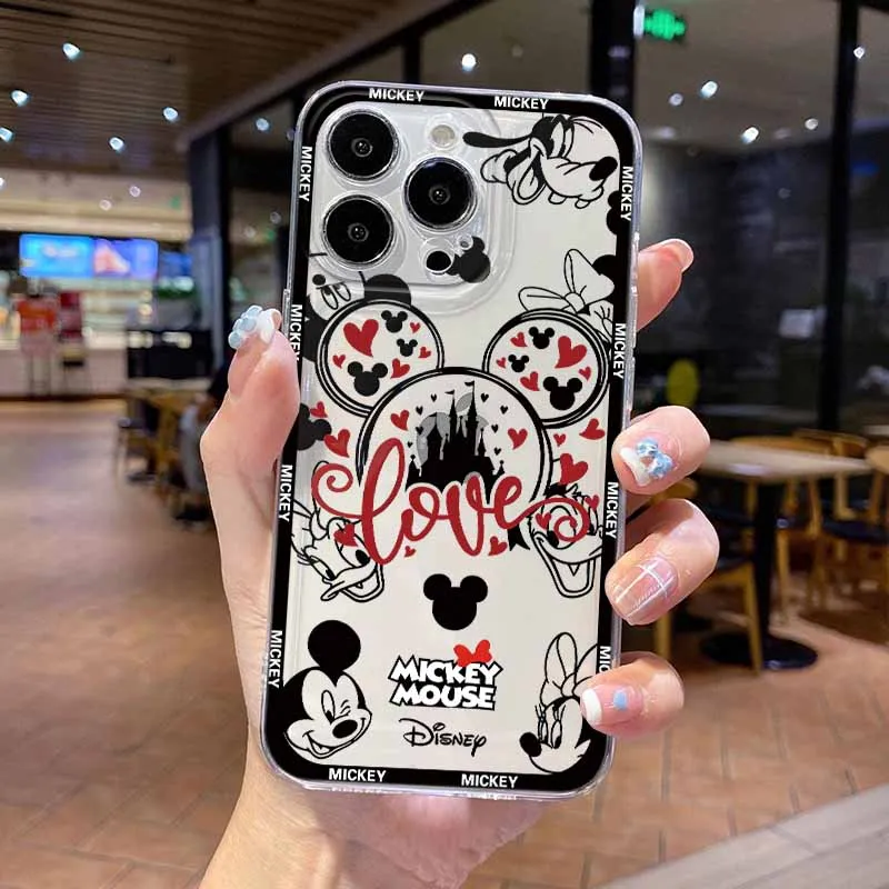 Милый Дисней Микки Минни для OPPO A98 A97 A92S A9 92 78 77 76 72 60 57 55 54S 53 5 31 16 2 Find X5 Reno 8 8T 6 Phone Фото №5