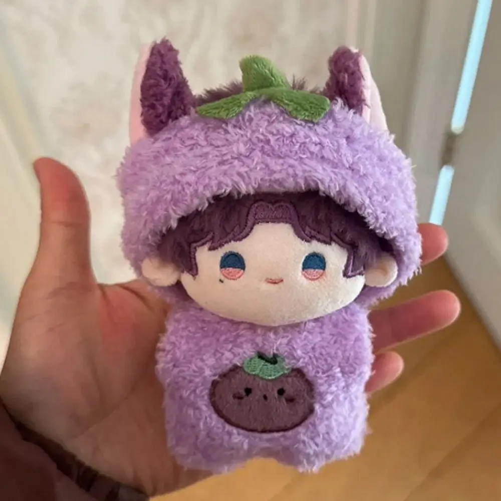 

Fruit Series 10cm Cotton Doll Clothes Jumpsuit Suit Doll Clothes Outfit Creative Grape Doll Dress Up Set Doll Accessories