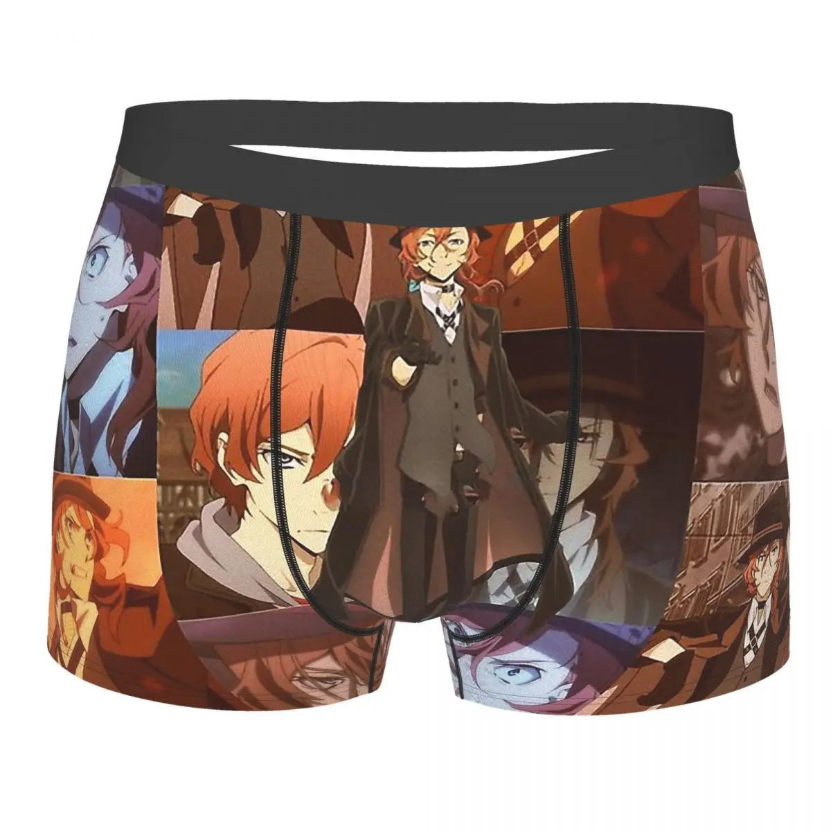 Bungou chiens errants Nakajima Atsushi série TV Chuuya Nakahara caleçon Homme culotte Homme sous-vêtement confortable