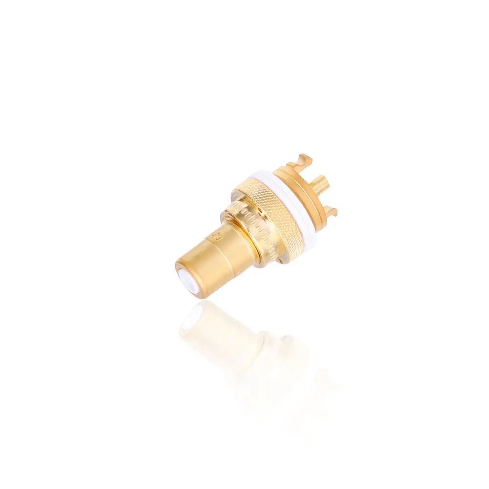 USA Original CMC 805-2.5F Gold Plated Silver Plated Signal Terminal RCA Jack Oxygen-Free Copper