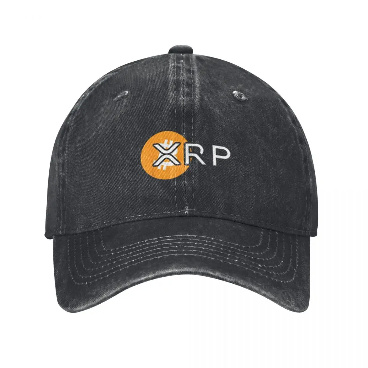 XRP Cryptocurrency Ripple Outdoor Denim Washed Baseball Cap For Women Unisex Male Snapback Caps Rock Sunscreen Hat